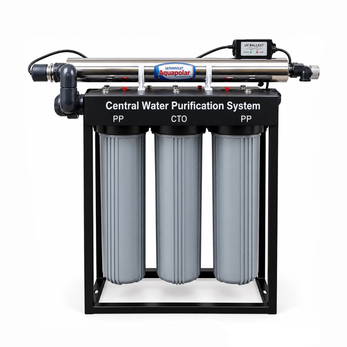 PureWater Whole House System + UV + Anti Theft Guard
