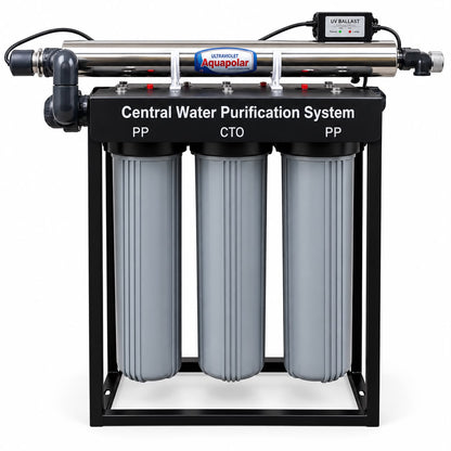 PureWater Whole House System + UV + Anti Theft Guard