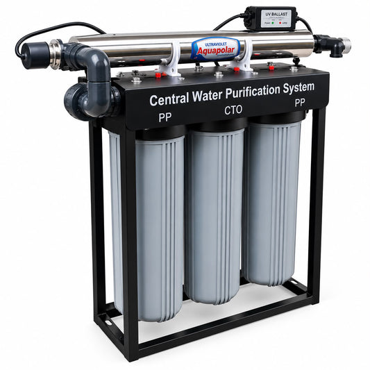 PureWater Whole House System + UV + Anti Theft Guard